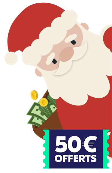 Dessin d'un père noël